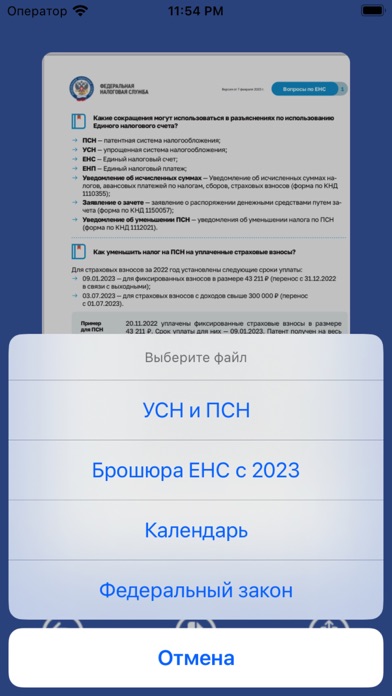 ЕНС Screenshot