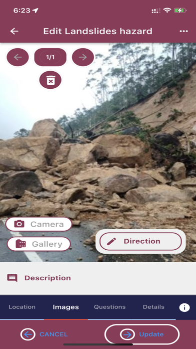 Landslide Tracker Screenshot