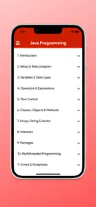 Java Programming - Learn code screenshot #2 for iPhone