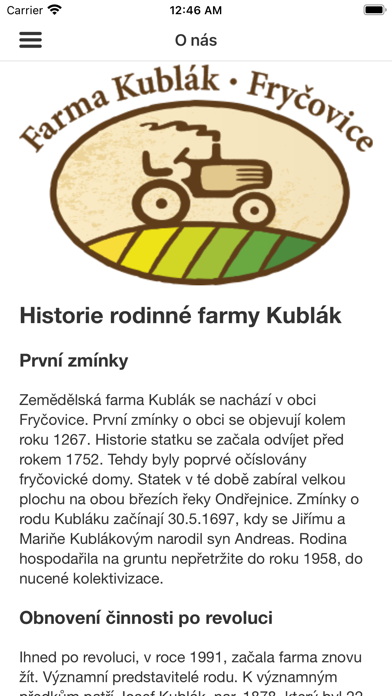 Farma Kublák Fryčovice Screenshot