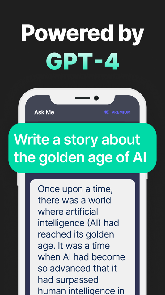 #2. AskMe: AI Chatbot Assistant (iOS) 由: Ibrahim Arslan