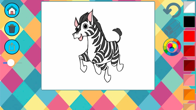 Book of animals to paint