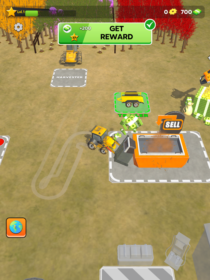 Mega Harvester Lumber Factory