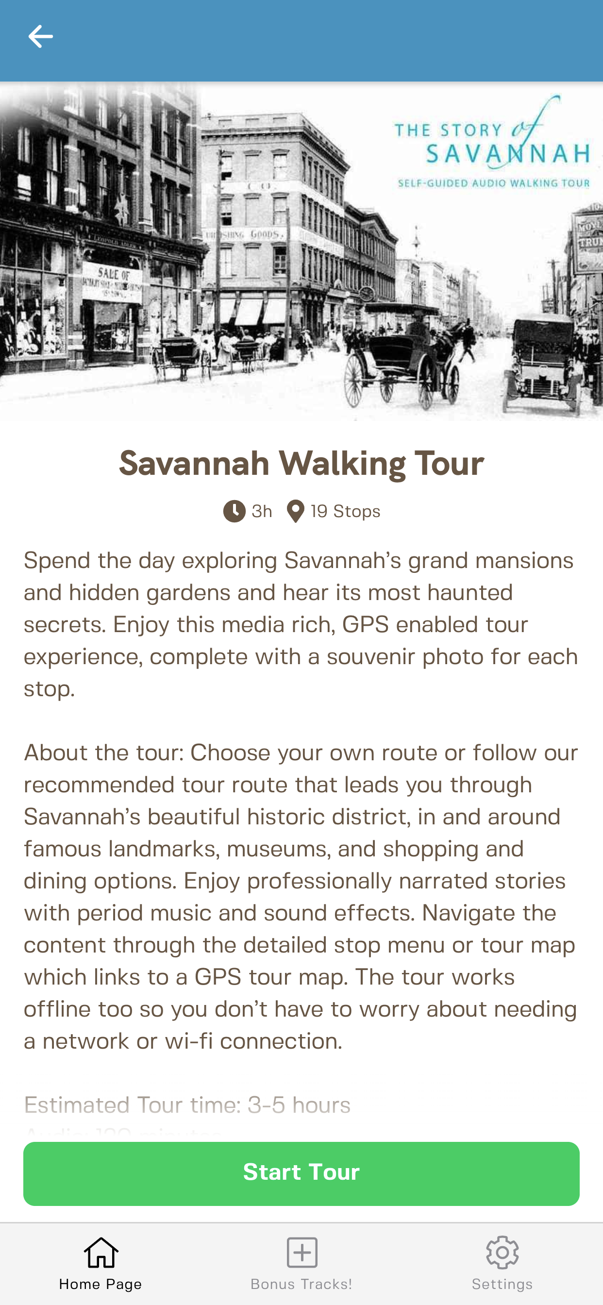 Savannah Walking Tour