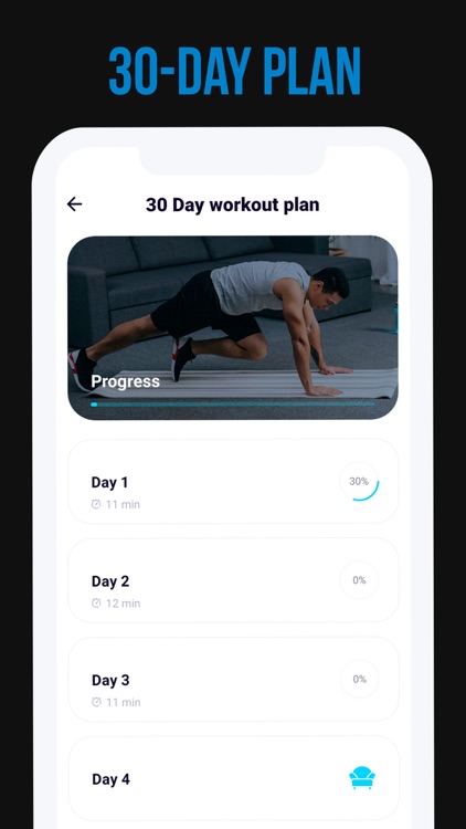 Workout For Men at Home Coach screenshot-3