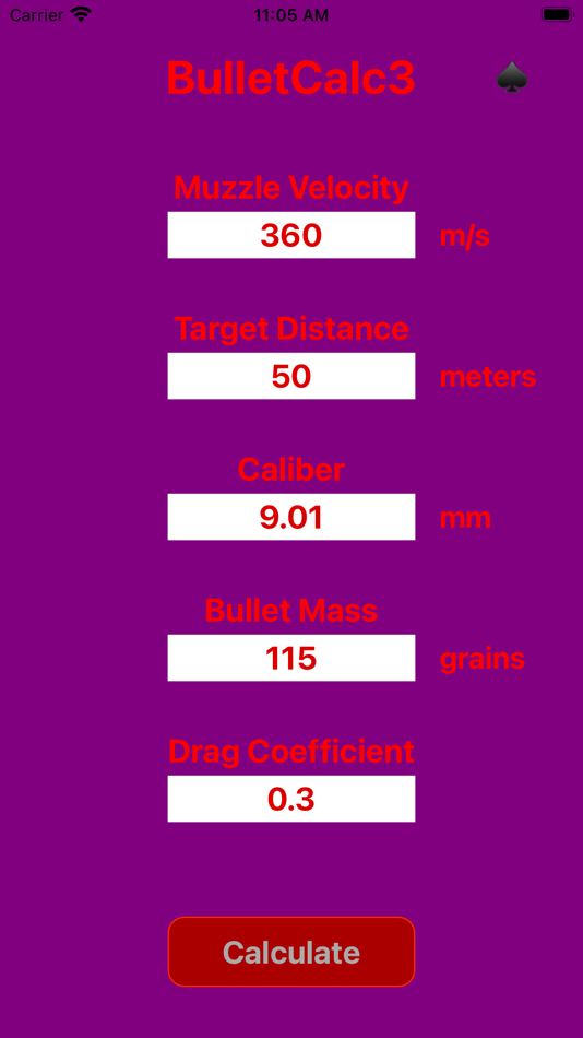 #6. BulletCalc3 (iOS) Podle: Jack McCormack