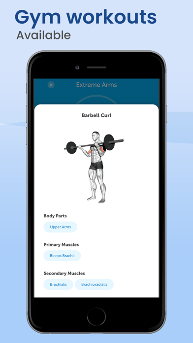 FitHim: Gym & Home Workouts Screenshot