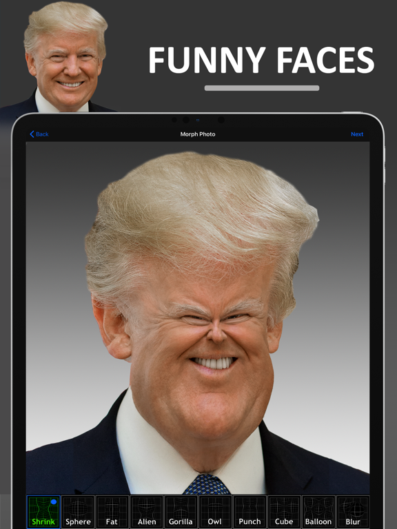 Screenshot #1 for Funny Face Camera Booth