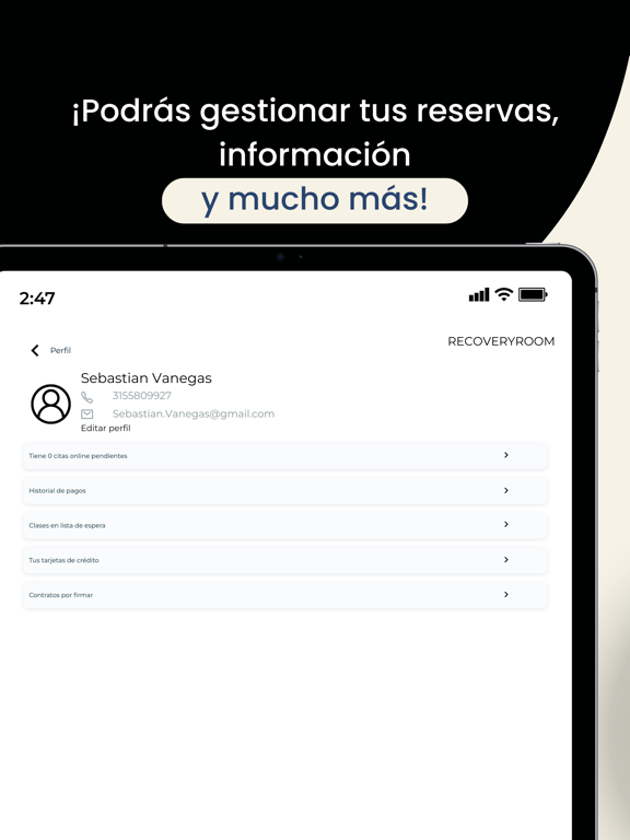Screenshot #6 pour RECOVERYROOM