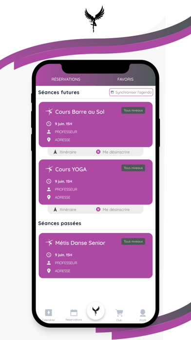 LA LA DANSE Official App Screenshot