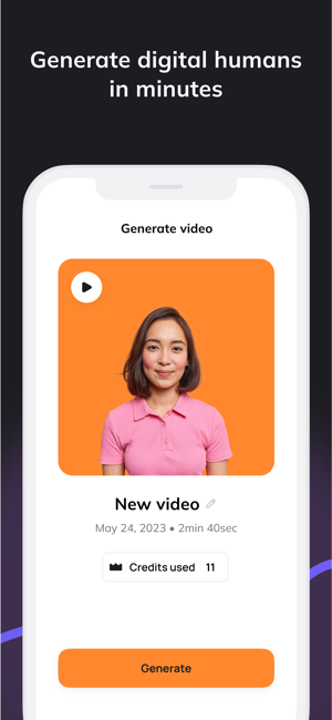 ‎D-ID: AI Video Generator Screenshot