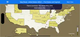 Game screenshot Map Study: United States (EDU) apk