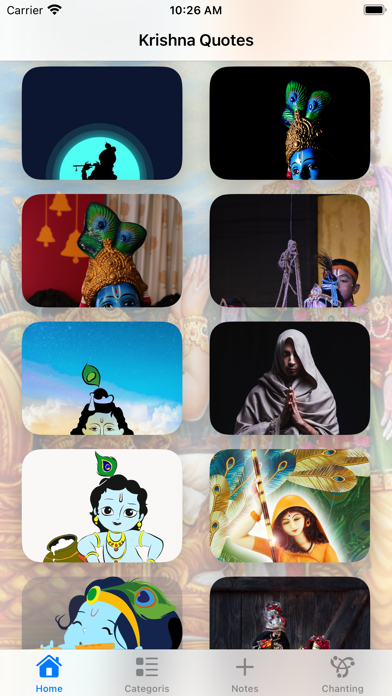 Hare Krishna Quotes Screenshot
