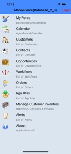 Amtech's MobileForce Sales screenshot #1 for iPhone