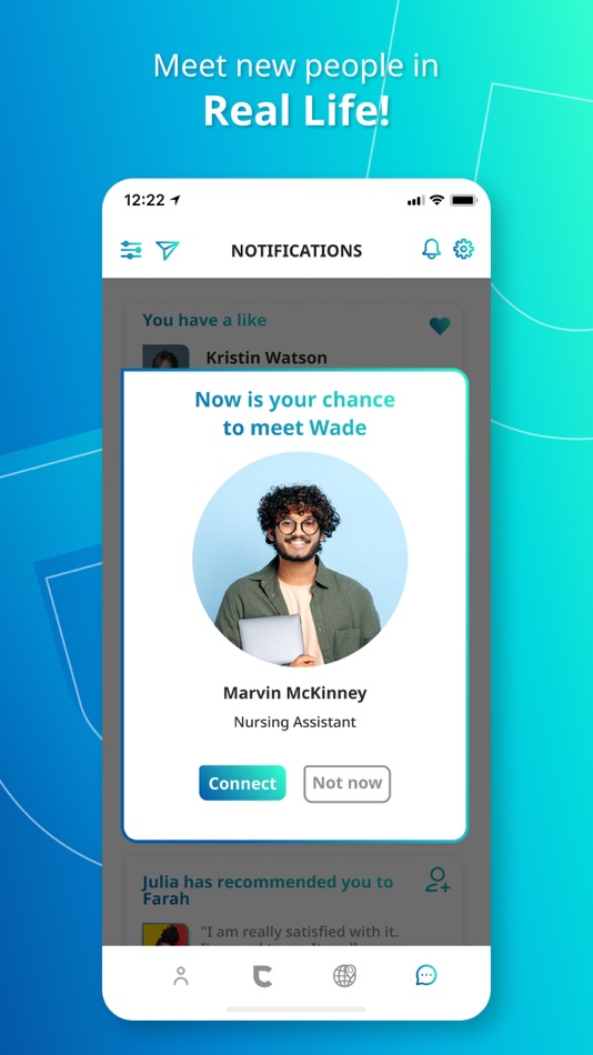#1. Con.tact: Network Connect App (iOS) 由: Con.tact Worldwide Match GmbH