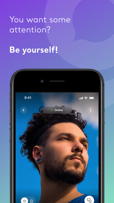 gloxy - Gay Chat & Dating Screenshot