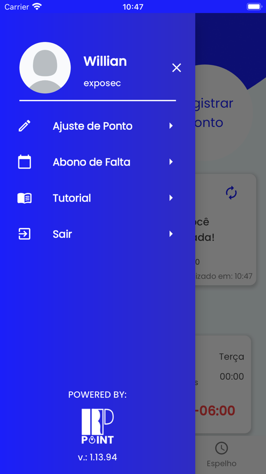 #4. RP Point One (iOS) 由: REALPONTO COMERCIO E SERVICO DE RELOGIO DE PONTO LTDA