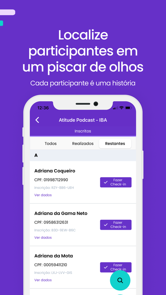 #4. E-i Check-in (iOS) By: E-INSCRICAO TECNOLOGIA E INOVACAO LTDA