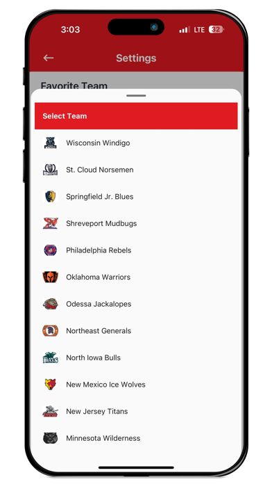 North American Hockey League Screenshot