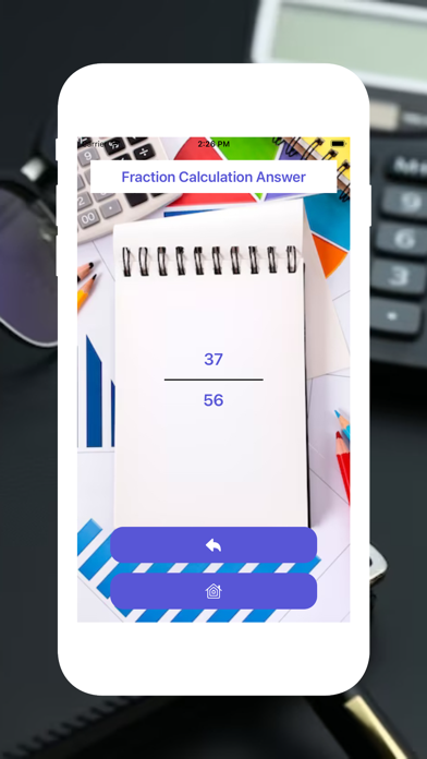 Screenshot #2 pour Fraction Calc
