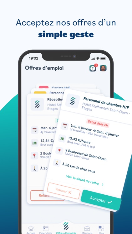 Staffmatch: Travail en intérim