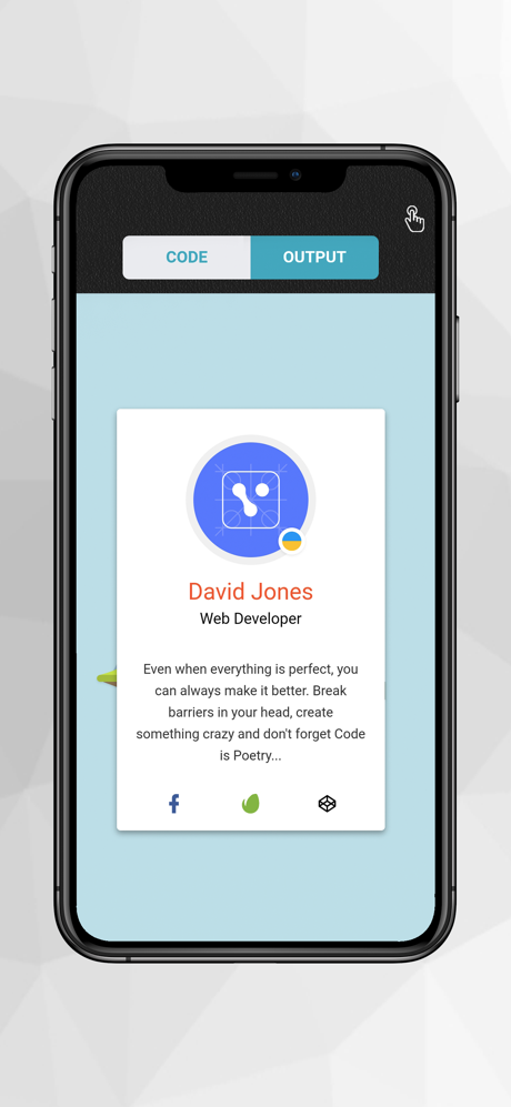HTML editor - touch and code screenshot 3