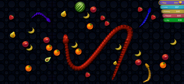 Snake io game worm zone online