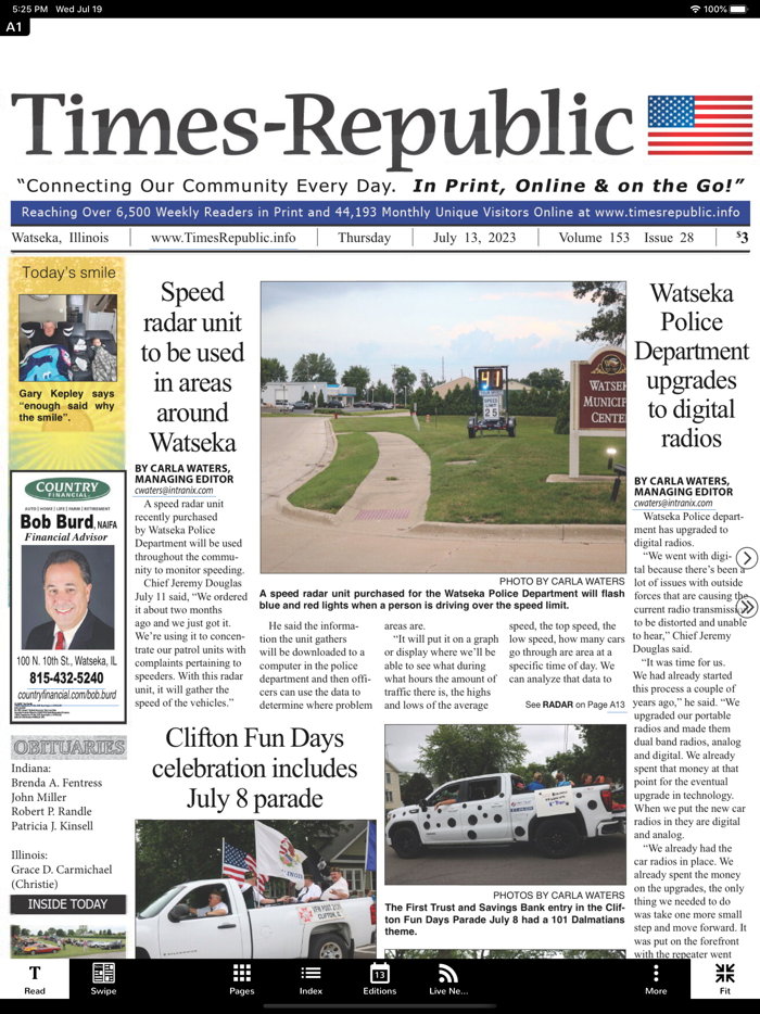 Iroquois County Times-Republic