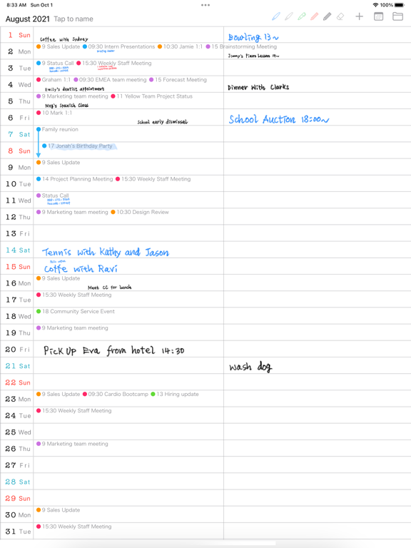 Screenshot #6 pour JotPlan Standalone