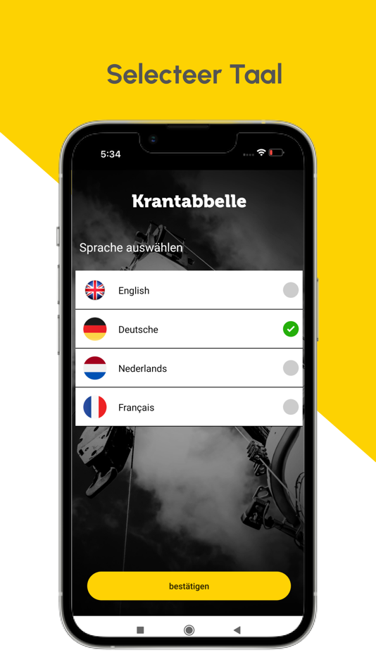 #1. Kraantabel App (iOS) 由: Joost Leeuw