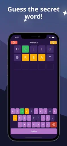 Word Guess - Wordex - Screenshot 1