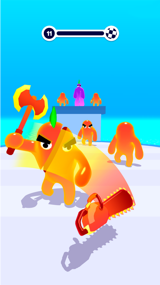 #3. Blob Shooter 3D: Slice Master (iOS) 来自: AI Games FZ