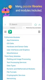 Pythonista 3 iphone resimleri 3