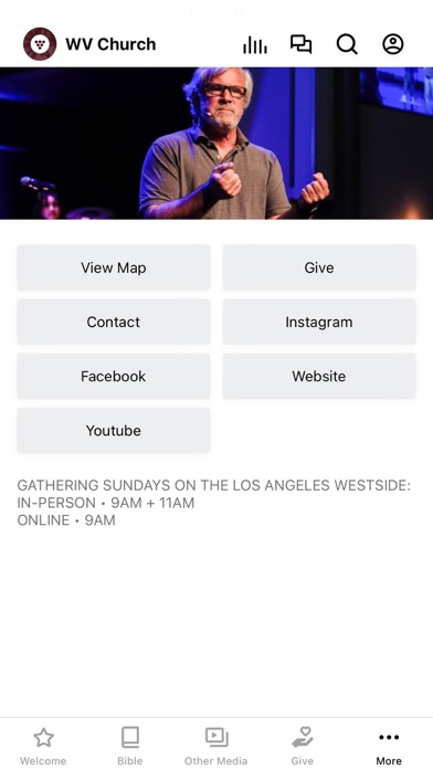 Westside Vineyard Church Screenshot