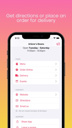 Arlenes Beans screenshot 3