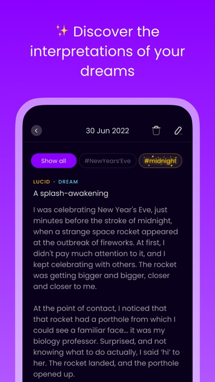Dreamind: AI Dream Journal screenshot-4