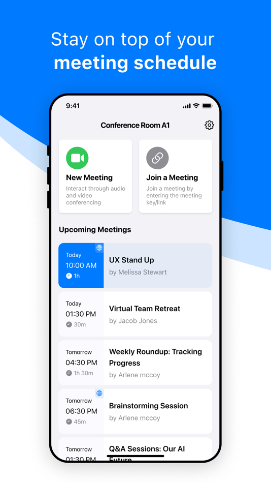 #1. Zoho Meeting Rooms Controller (iOS) 来自: Zoho Corporation