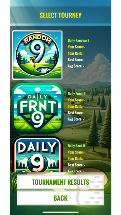 Dice Golfing Screenshot
