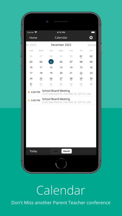 Fort Mill School District Screenshot