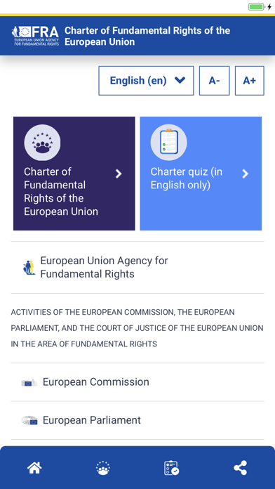 EU Charter Screenshot