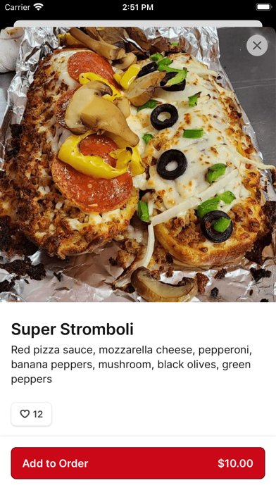 Sam's Pizzeria Screenshot