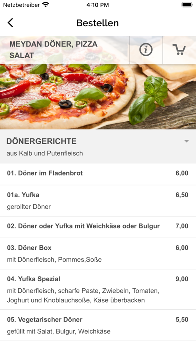 Meydan Döner und Pizza Screenshot