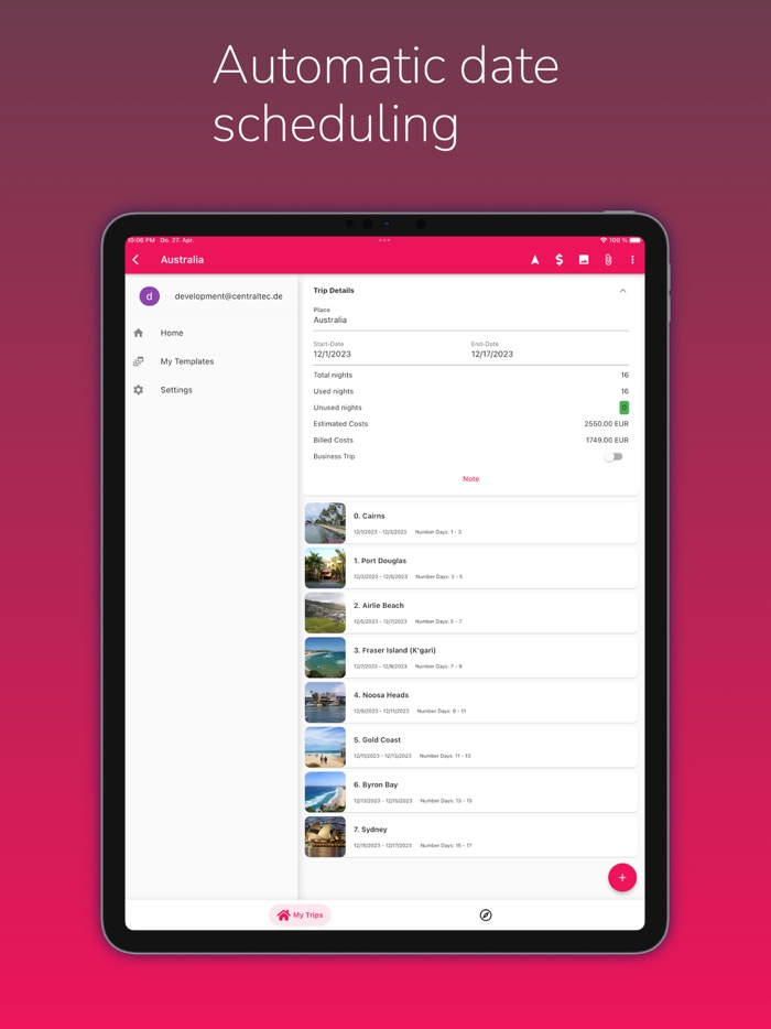 Kattingo Travel App