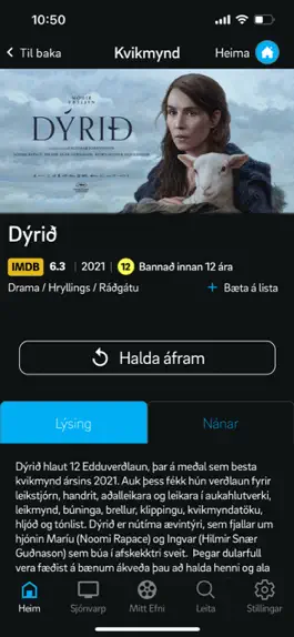 Game screenshot Sjónvarp Símans apk