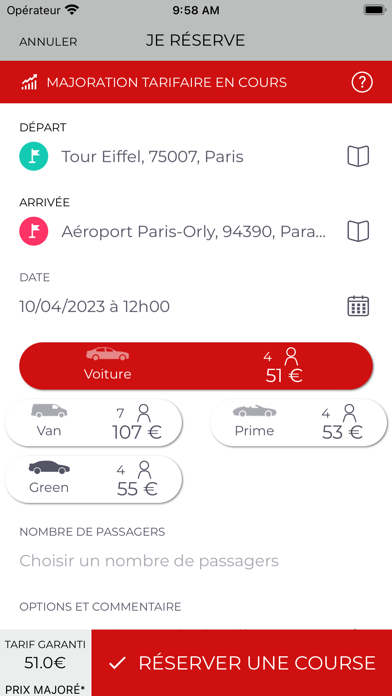 Screenshot #3 pour Navette VTC Aéroport Lyon