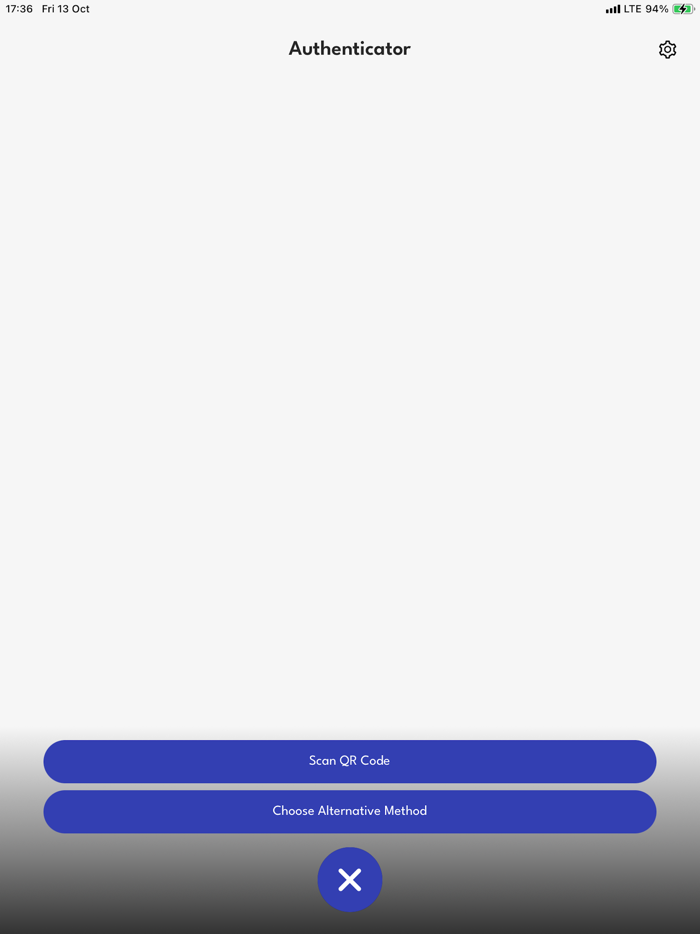 Account Authentication App