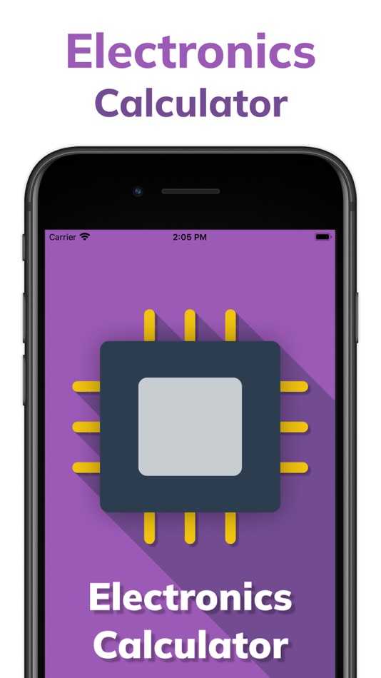#1. Electronics Toolkit calc (iOS) By: Kantaben Gorasiya