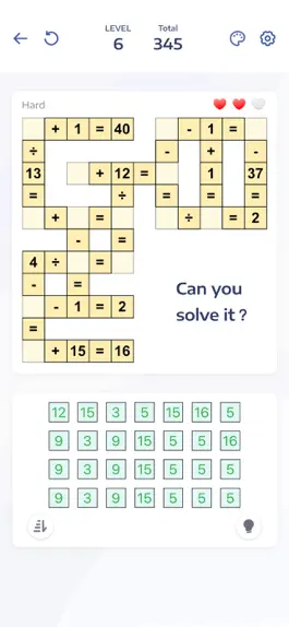 Game screenshot Math Puzzle Games - Cross Math hack