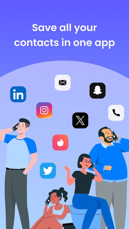 SimulNow: Contacts sharing app