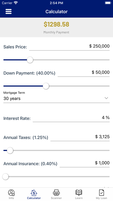 myHOME by HarborOne Mortgage Screenshot